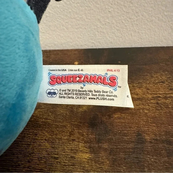 SQUEEZAMALS Brian the‎ zebra - Picture 3 of 3